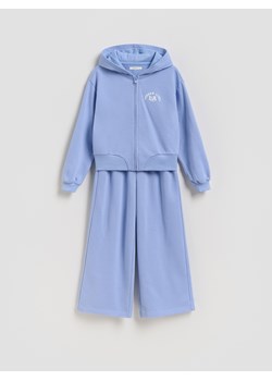 Reserved - Bawełniany komplet - niebieski ze sklepu Reserved w kategorii Bluzy dziewczęce - zdjęcie 189161279