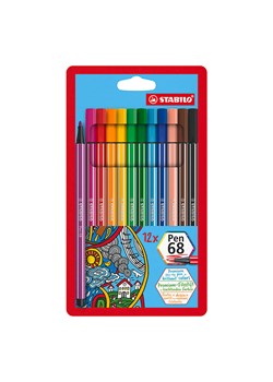 STABILO Mazaki premium (12 szt.) "STABILO Pen68 Colorparade" ze sklepu Limango Polska w kategorii Akcesoria biurowe - zdjęcie 189161939
