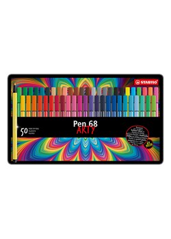 STABILO Mazaki (50 szt.) "STABILO Pen 68 - Arty" ze sklepu Limango Polska w kategorii Akcesoria biurowe - zdjęcie 189162069