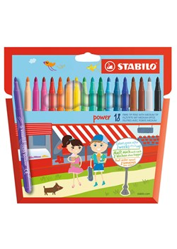 STABILO Mazaki (18 szt.) "STABILO power" ze sklepu Limango Polska w kategorii Akcesoria biurowe - zdjęcie 189162197