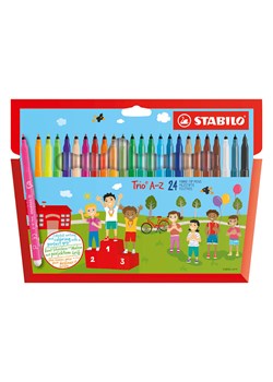 STABILO Mazaki (24 szt.) "STABILO Trio A-Z" ze sklepu Limango Polska w kategorii Akcesoria biurowe - zdjęcie 189162218