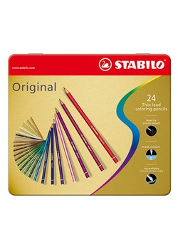 STABILO Kredki premium (24 szt.) "STABILOoriginal" ze sklepu Limango Polska w kategorii Akcesoria biurowe - zdjęcie 189162367
