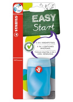 STABILO Temperówka "STABILOEASYsharpener-3in1" w kolorze niebieskim ze sklepu Limango Polska w kategorii Akcesoria biurowe - zdjęcie 189162996