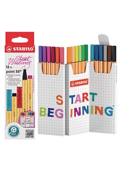 STABILO Cienkopisy (18 szt.) "STABILO point 88 - Zick-Zack" ze sklepu Limango Polska w kategorii Akcesoria biurowe - zdjęcie 189163055