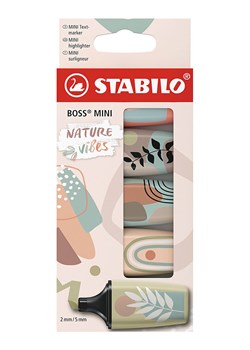 STABILO Zakreślacze (5 szt.) "STABILO BOSS MINI Naturevibes" ze sklepu Limango Polska w kategorii Akcesoria biurowe - zdjęcie 189163278