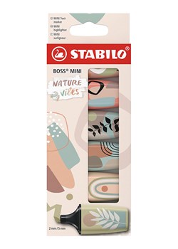 STABILO Zakreślacze (6 szt.) "STABILO BOSS MINI Naturevibes" ze sklepu Limango Polska w kategorii Akcesoria biurowe - zdjęcie 189163287