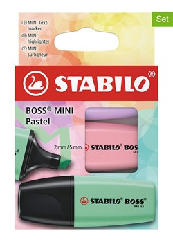 STABILO Zakreślacze (6 szt.) "STABILO BOSS MINI Pastel" ze sklepu Limango Polska w kategorii Akcesoria biurowe - zdjęcie 189163296