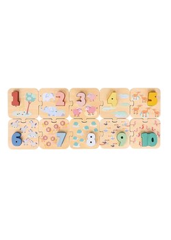 New Classic Toys 10-częściowe puzzle "Safari" - 2+ ze sklepu Limango Polska w kategorii Zabawki - zdjęcie 189163758