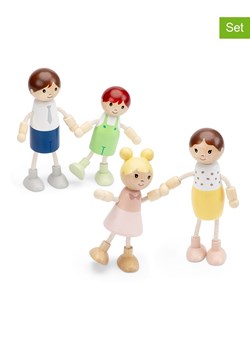 New Classic Toys Lalki (4 szt.) - 3+ ze sklepu Limango Polska w kategorii Zabawki - zdjęcie 189164148