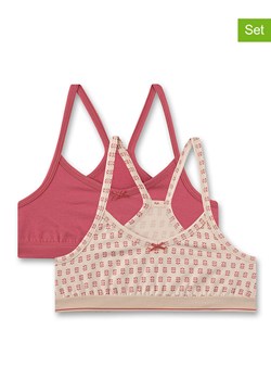 Sanetta Topy (2 szt.) w kolorze czerwono-beżowym ze sklepu Limango Polska w kategorii Staniki dla dziewczynki - zdjęcie 189165037