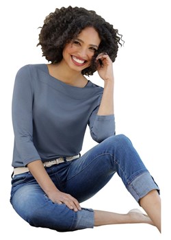 Heine Koszulka w kolorze niebieskim ze sklepu Limango Polska w kategorii Bluzki damskie - zdjęcie 189168476