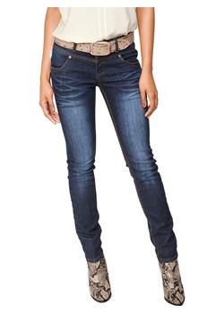 Heine Dżinsy - Slim fit - w kolorze niebieskim ze sklepu Limango Polska w kategorii Jeansy damskie - zdjęcie 189168749