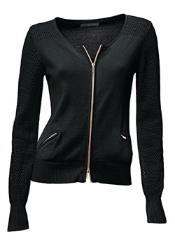 Heine Kardigan w kolorze czarnym ze sklepu Limango Polska w kategorii Swetry damskie - zdjęcie 189168959