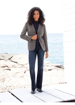 Heine Dżinsy - Regular fit - w kolorze granatowym ze sklepu Limango Polska w kategorii Jeansy damskie - zdjęcie 189169069