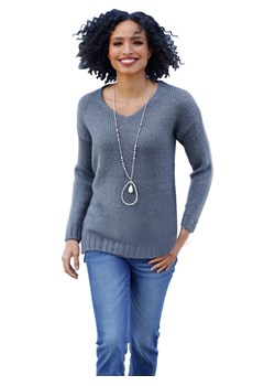 Heine Sweter w kolorze niebieskim ze sklepu Limango Polska w kategorii Swetry damskie - zdjęcie 189169079