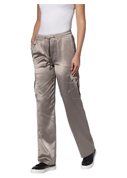 Heine Spodnie dresowe w kolorze beżowym ze sklepu Limango Polska w kategorii Spodnie damskie - zdjęcie 189169105