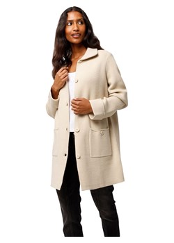 Heine Kardigan w kolorze beżowym ze sklepu Limango Polska w kategorii Swetry damskie - zdjęcie 189169176