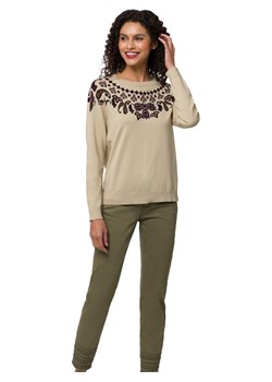 Heine Sweter w kolorze beżowym ze sklepu Limango Polska w kategorii Swetry damskie - zdjęcie 189169227