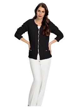 Heine Kardigan w kolorze czarnym ze sklepu Limango Polska w kategorii Swetry damskie - zdjęcie 189169396