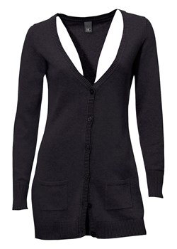 Heine Kardigan w kolorze czarnym ze sklepu Limango Polska w kategorii Swetry damskie - zdjęcie 189169446