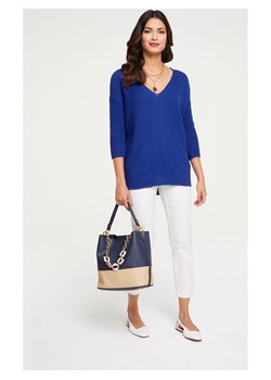Heine Sweter w kolorze granatowym ze sklepu Limango Polska w kategorii Swetry damskie - zdjęcie 189169509
