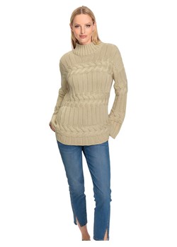 Heine Sweter w kolorze beżowym ze sklepu Limango Polska w kategorii Swetry damskie - zdjęcie 189169549