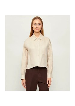 Weekend MaxMara Lniana koszula WKDCAPO | Relaxed fit ze sklepu Gomez Fashion Store w kategorii Koszule damskie - zdjęcie 189171108