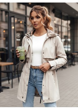 Kurtka przejściowa damska parka MOZA szara Dstreet TY4286 ze sklepu DSTREET.PL w kategorii Parki damskie - zdjęcie 189171435