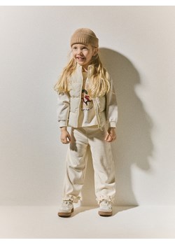 Reserved - Bluza Pucio - kremowy ze sklepu Reserved w kategorii Bluzki dziewczęce - zdjęcie 189172385