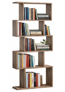 Nowoczesny regał na książki dąb kolonialny R0-D82 ze sklepu Edinos.pl w kategorii Regały i witryny - zdjęcie 189172495