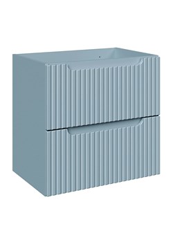 Niebieska szafka pod umywalkę z szufladami Z4-L48 ze sklepu Edinos.pl w kategorii Szafki i regały łazienkowe - zdjęcie 189172556