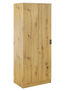 Narożna szafa uchylna w kolorze dąb artisan - Axelor ze sklepu Edinos.pl w kategorii Szafy - zdjęcie 189172609