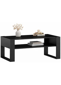 Czarna Ława Kawowa Do Salonu C2-F12 ze sklepu Edinos.pl w kategorii Stoliki kawowe - zdjęcie 189172616