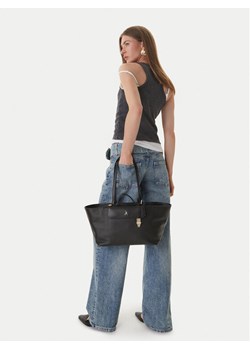 Torebka Patrizia Pepe 8B0289/L178-K103 Czarny ze sklepu eobuwie.pl w kategorii Torebki damskie - zdjęcie 189172758