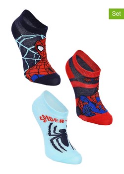 Spiderman Skarpety (3 pary) "Spider-Man" ze wzorem ze sklepu Limango Polska w kategorii Skarpetki dziecięce - zdjęcie 189173658
