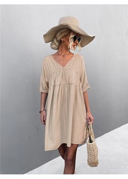 Ariel Tesoro Sukienka w kolorze beżowym ze sklepu Limango Polska w kategorii Sukienki - zdjęcie 189173869