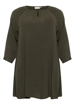 KAFFE curve Tunika w kolorze khaki ze sklepu Limango Polska w kategorii Bluzki damskie - zdjęcie 189173925