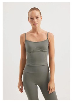 Rethinkit Top funkcyjny "True to body" w kolorze zielonym ze sklepu Limango Polska w kategorii Bluzki damskie - zdjęcie 189174187