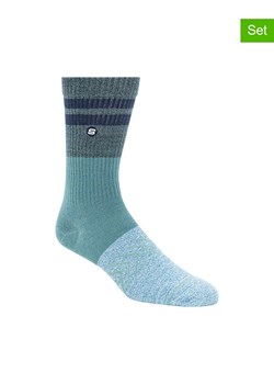 Skechers Skarpety w kolorze błękitno-turkusowym ze sklepu Limango Polska w kategorii Skarpetki męskie - zdjęcie 189174466