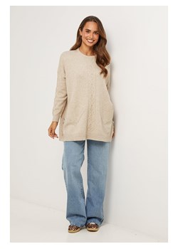 Soft Cashmere Sweter w kolorze szarobrązowym ze sklepu Limango Polska w kategorii Swetry damskie - zdjęcie 189174779