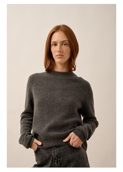 Just Cashmere Kaszmirowy sweter w kolorze antracytowym ze sklepu Limango Polska w kategorii Swetry damskie - zdjęcie 189175356