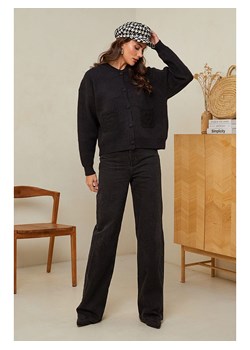 Soft Cashmere Kardigan w kolorze czarnym ze sklepu Limango Polska w kategorii Swetry damskie - zdjęcie 189175396