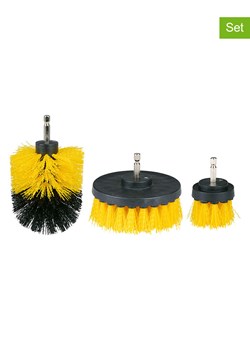 Dunlop Nasadki szczotkowe (3 szt.) w kolorze czarno-żółtym do wiertarki ze sklepu Limango Polska w kategorii Akcesoria kuchenne - zdjęcie 189175696