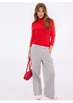 Mohito - Czerwony golf z bawełny i lyocellu - czerwony ze sklepu Mohito w kategorii Swetry damskie - zdjęcie 189175745