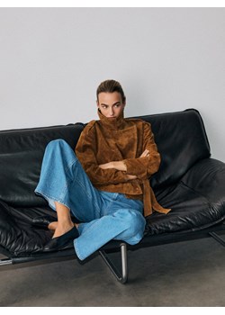 Reserved - Skórzane baleriny - czarny ze sklepu Reserved w kategorii Balerinki - zdjęcie 189176239