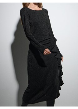 Sinsay - Elegancka sukienka midi - czarny ze sklepu Sinsay w kategorii Sukienki - zdjęcie 189176836