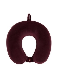 Poduszka podróżna DeeZee CEO-9WF-002-SS26 Bordowy ze sklepu eobuwie.pl w kategorii Kołdry i poduszki - zdjęcie 189177006