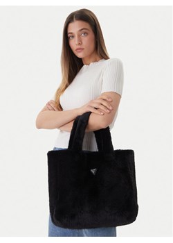 Torebka Guess W6RZ09 W3900 Czarny ze sklepu eobuwie.pl w kategorii Torby Shopper bag - zdjęcie 189177019