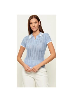 GUESS Polo POINTELLE VIENNA | Slim Fit ze sklepu Gomez Fashion Store w kategorii Swetry damskie - zdjęcie 189178865