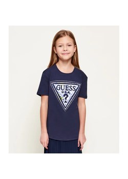 Guess T-shirt | Regular Fit ze sklepu Gomez Fashion Store w kategorii Bluzki dziewczęce - zdjęcie 189178949